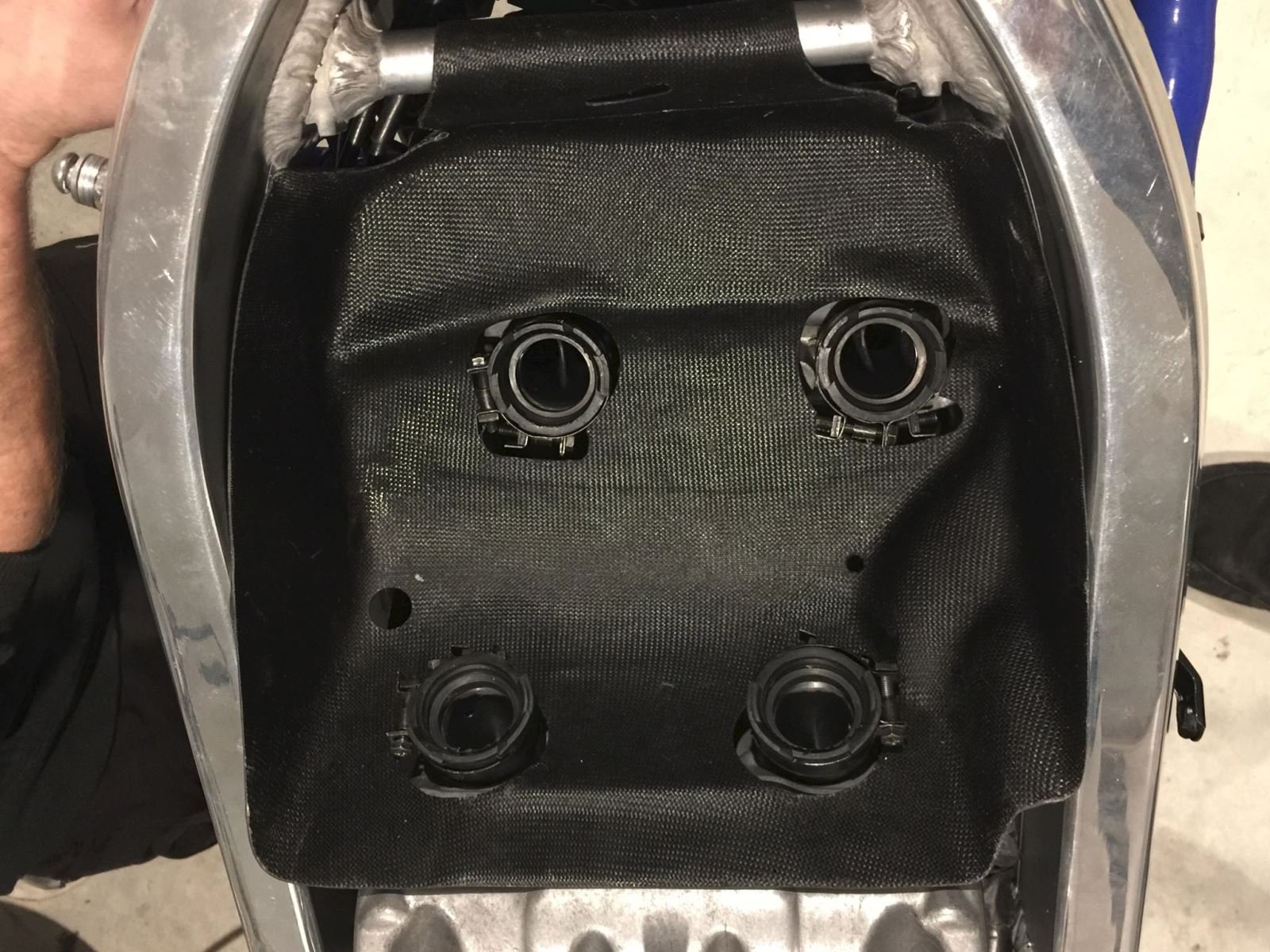 Tray, Carburettor, (GRP) NC30/NC35 - Image 2