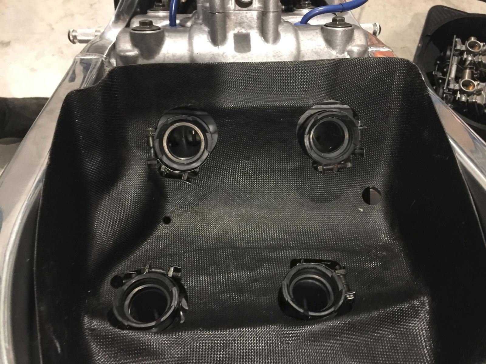 Tray, Carburettor, (GRP) NC30/NC35 - Image 3