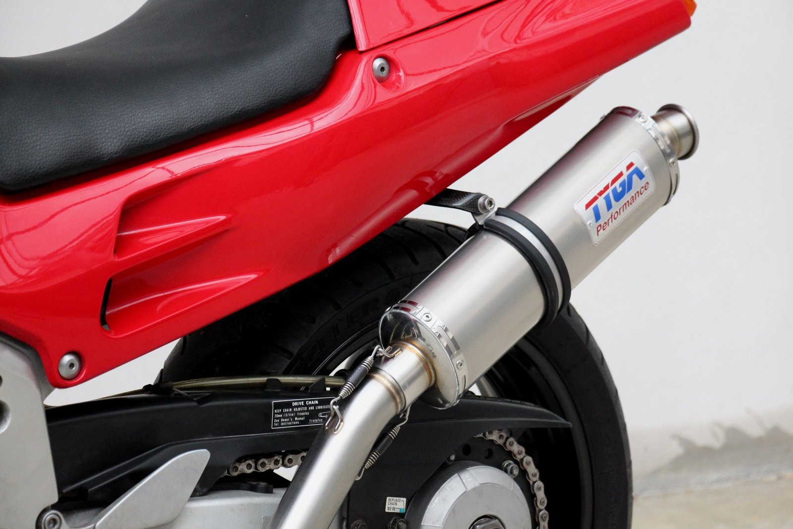 Set, Pipe, L.H Exit, Full Race System, VFR750F Gen.4, '94-'97, Oval Stainless Silencer - Image 4