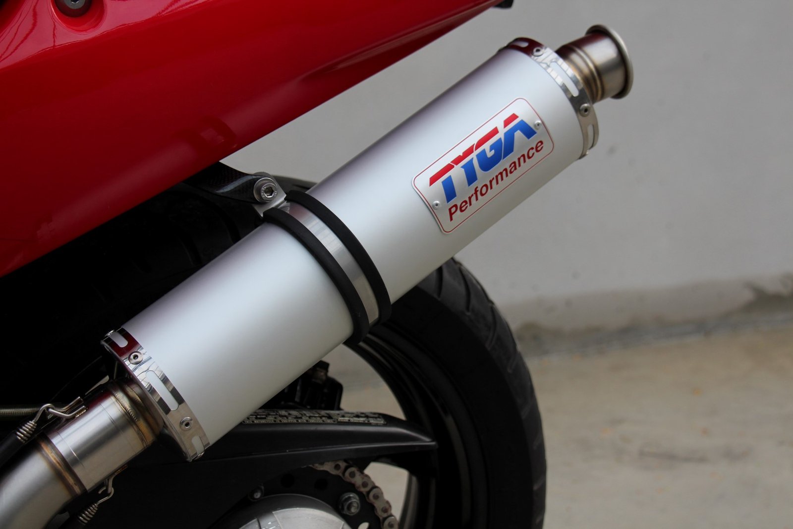 Set, Pipe, L.H Exit, Full Race System, VFR750F, Gen 4, '94-'97 Round Aluminium Silencer - Image 5
