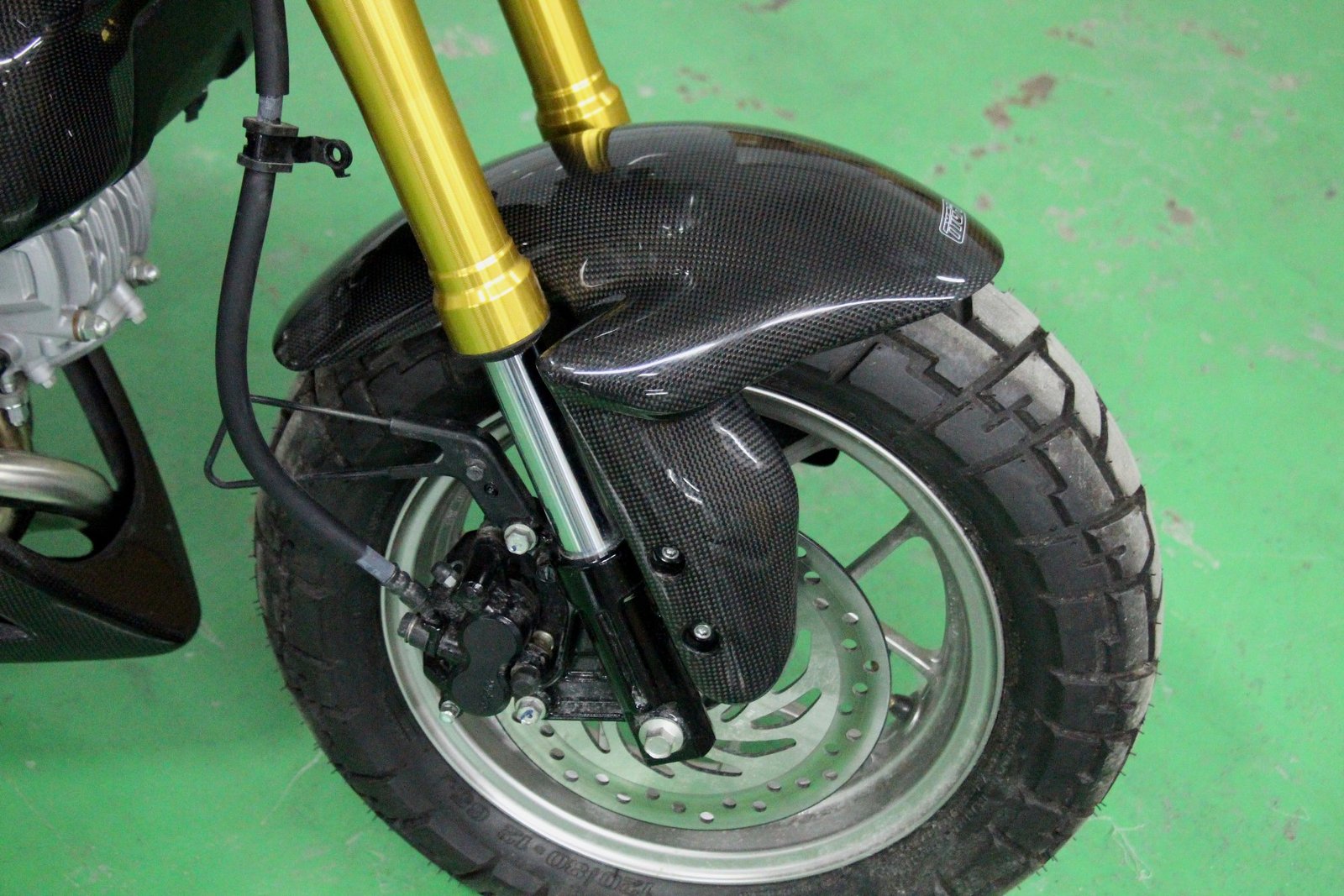 Front Fender, Carbon, Hugger Type, Monkey 125, MSX125/Grom - Image 5