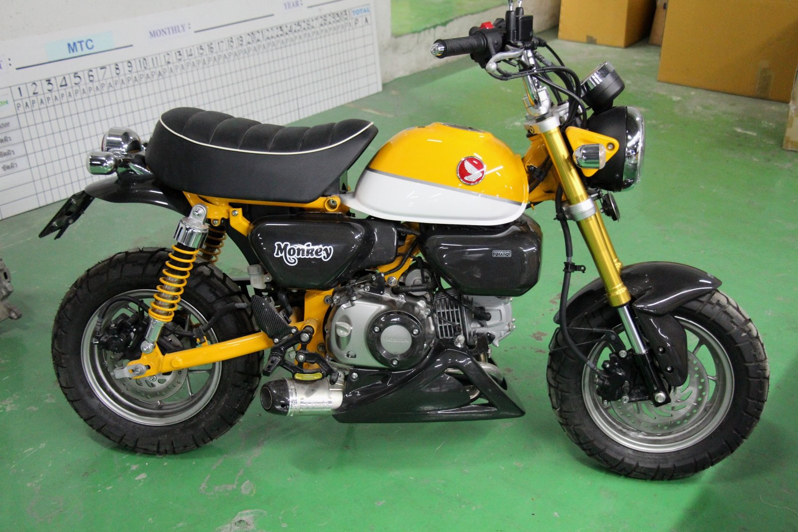 Front Fender, Carbon, Hugger Type, Monkey 125, MSX125/Grom - Image 6