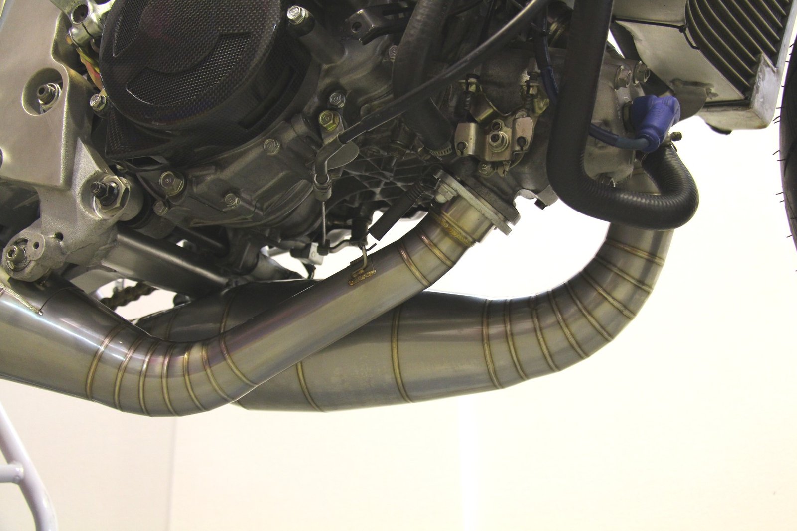 Set, Exhaust Chamber, NSR500V Style, Stainless Steel, NSR250 MC28 - Image 4