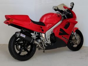 Set, Pipe, R.H Exit, Full Race System, Oval Carbon/Carbon End Cap Silencer, VFR750F, Gen 4, '94-'97