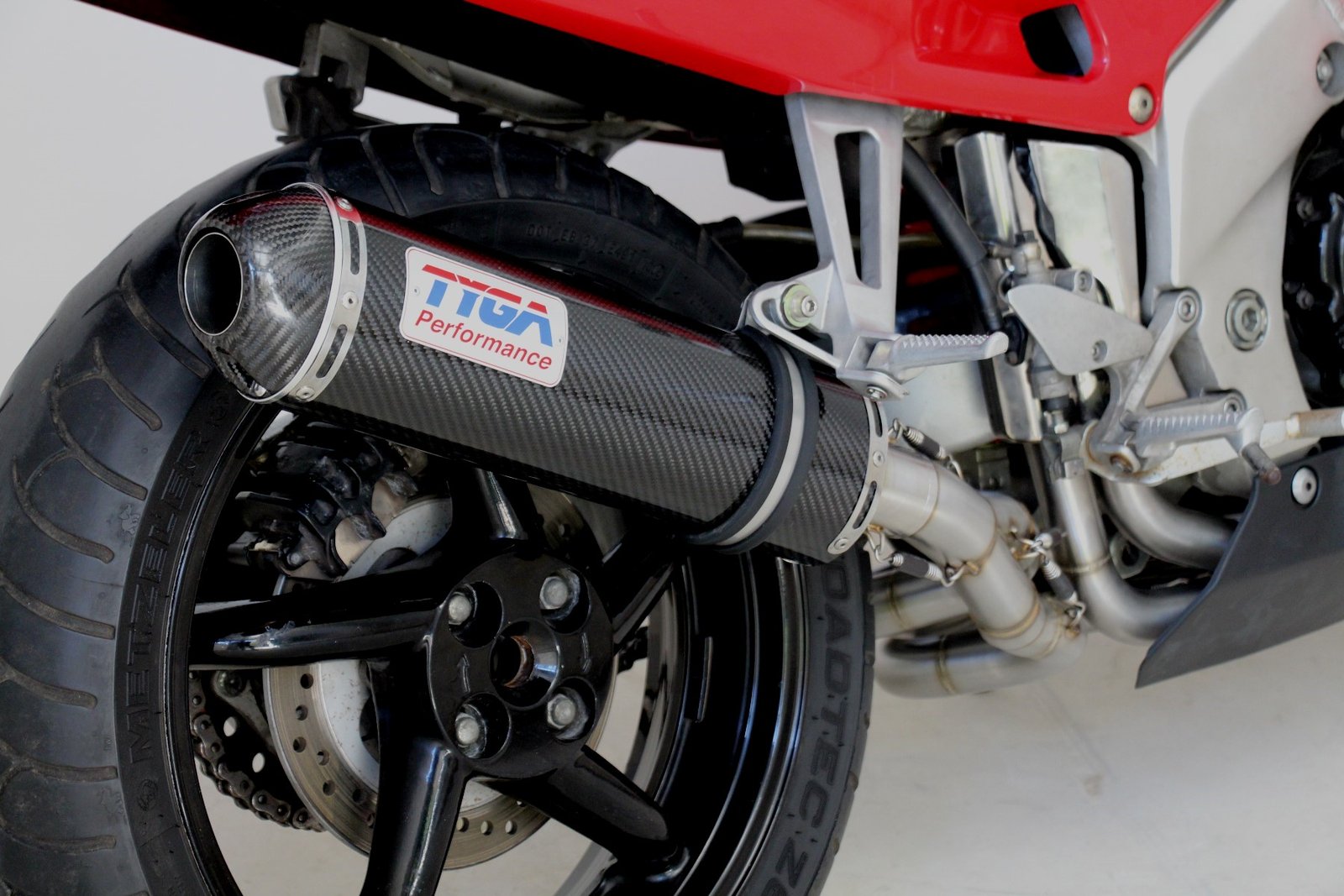 Set, Pipe, R.H Exit, Full Race System, Oval Carbon/Carbon End Cap Silencer, VFR750F, Gen 4, '94-'97 - Image 3