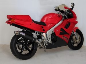 Set, Pipe, R.H Exit, Full Race System, Round Carbon Silencer, VFR750F, Gen 4, '94-'97