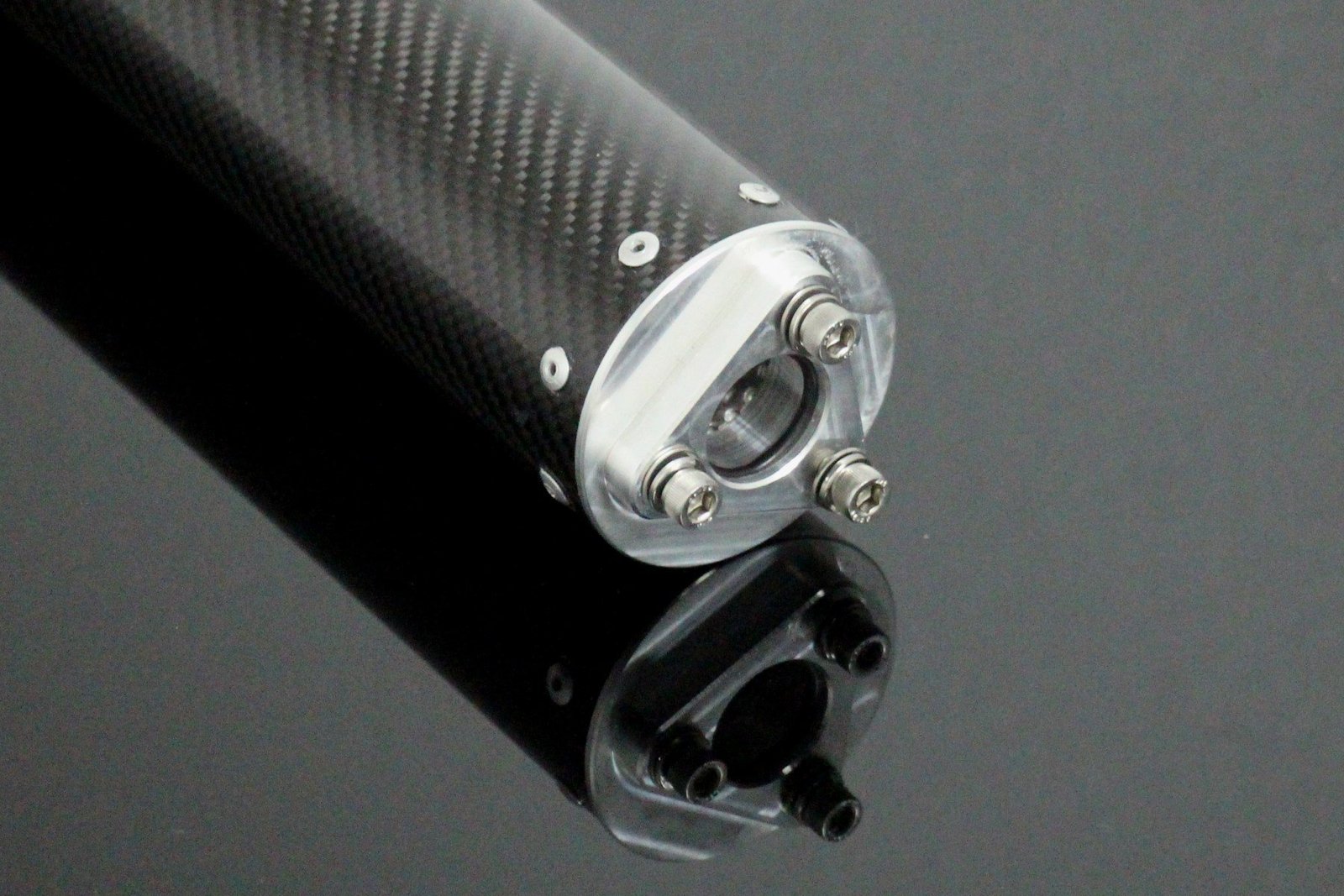 Silencer, Carbon, Two Stroke, 70mm, Assy - Image 6