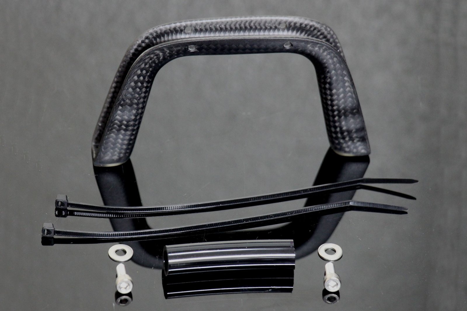 Holder, Carbon, Brake Hose, NSR500V Style - Image 2