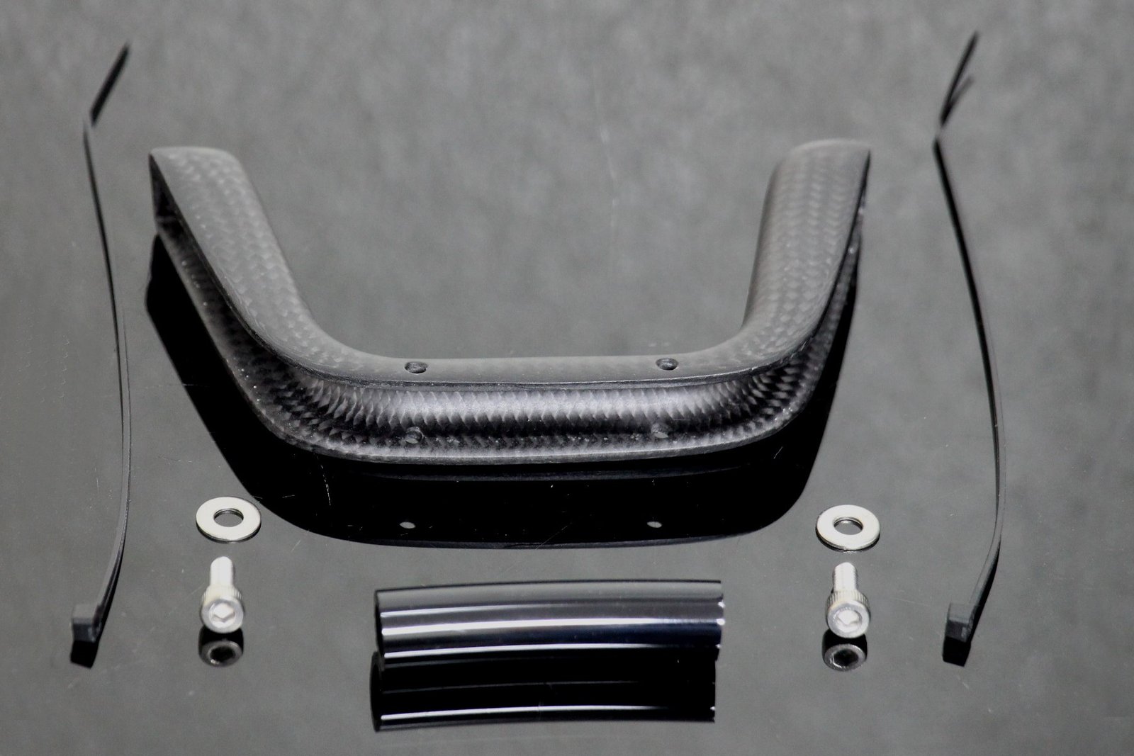 Holder, Carbon, Brake Hose, NSR500V Style - Image 3