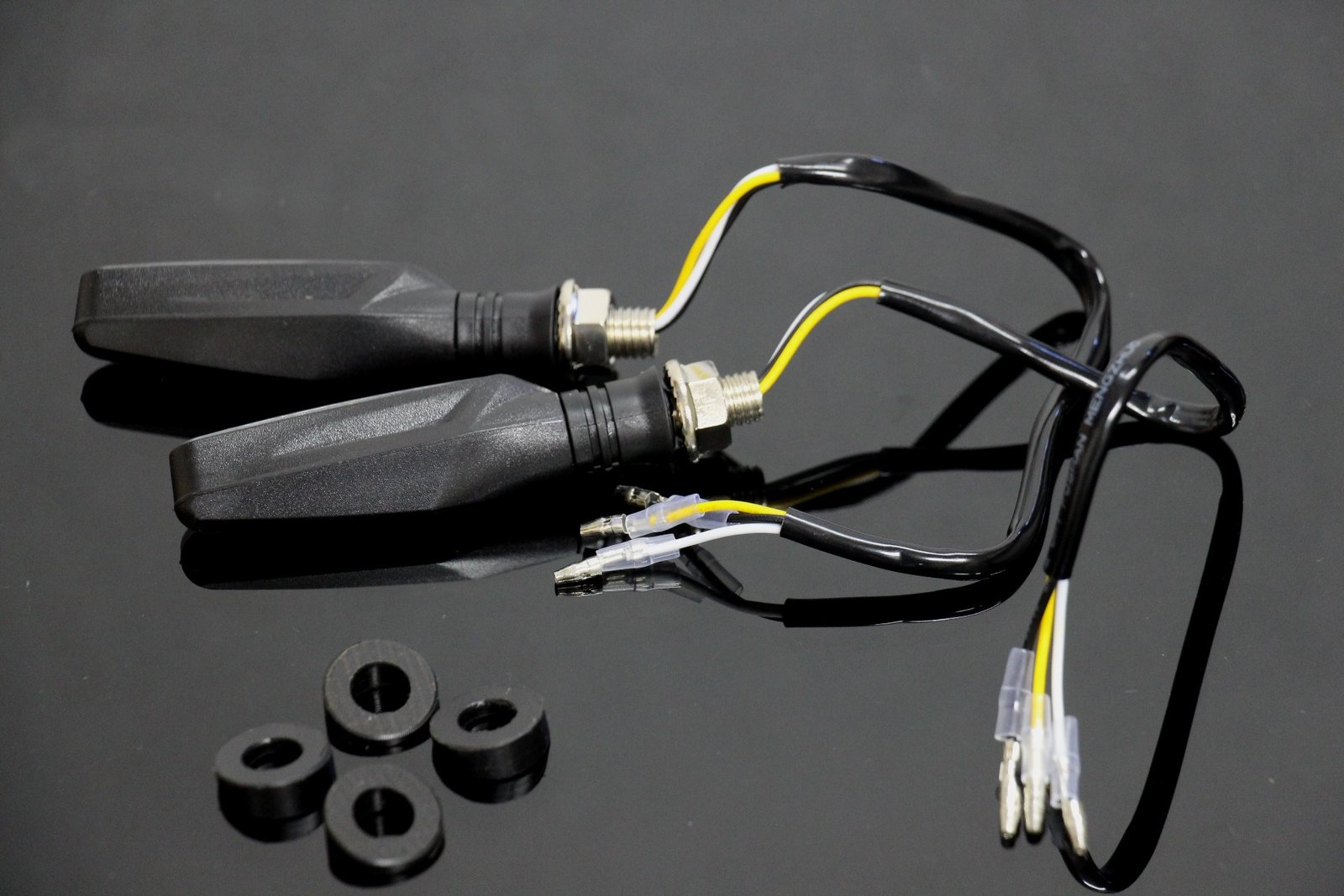 Slim Style LED turn signal lamp kit, Universal, Front Fairing - Image 2