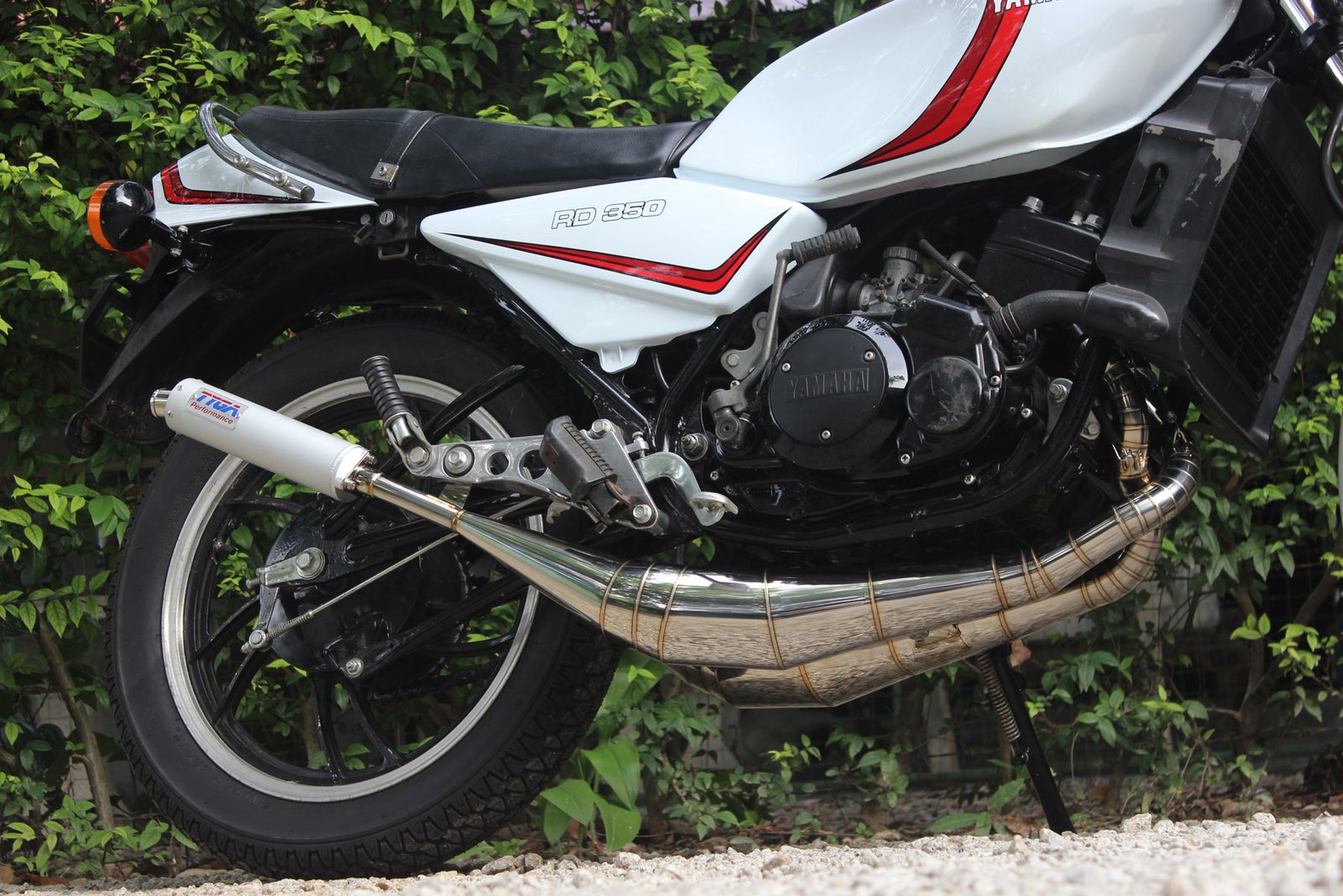 Set, Exhaust Chamber, Crossover Type, Stainless Steel, Yamaha RD350LC (4L0) - Image 7