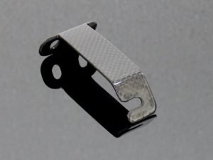 Stay Radiator, Left Lower, Carbon, RGV250 VJ21