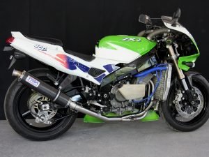 Set, Pipe, Stainless, Full Race System, Round Carbon Silencer, ZXR400L