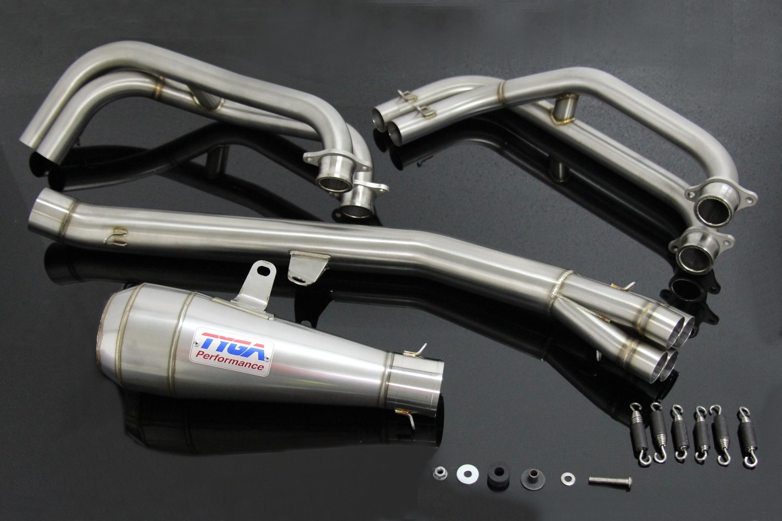 Set, Pipe, Stainless, Full Race System, Stainless Maggot Silencer, ZXR400L - Image 2