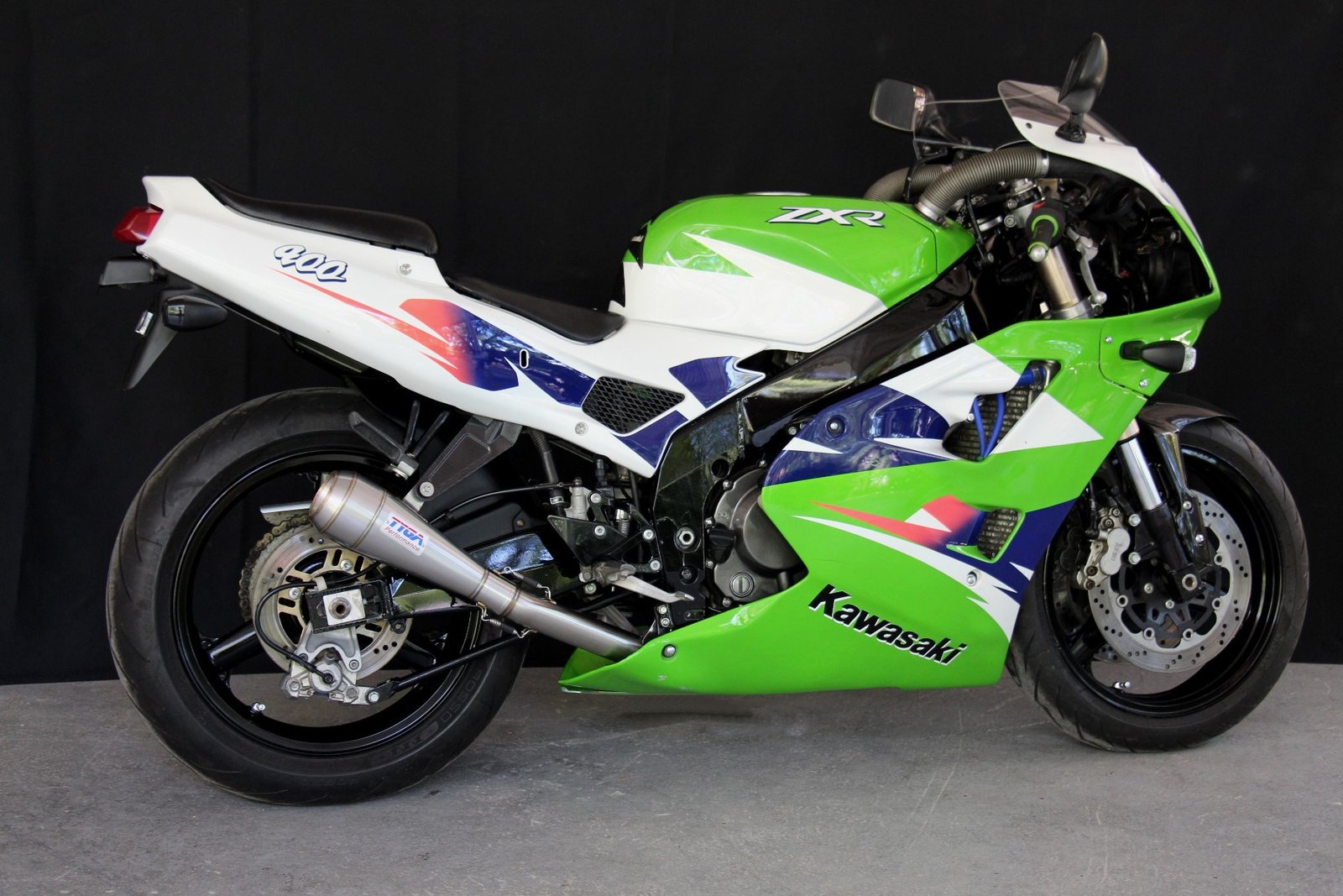 Set, Pipe, Stainless, Full Race System, Stainless Maggot Silencer, ZXR400L - Image 3