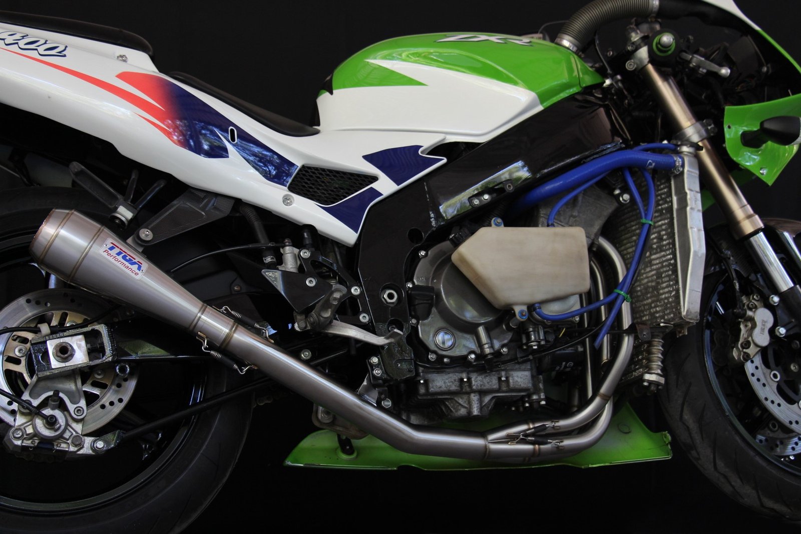 Set, Pipe, Stainless, Full Race System, Stainless Maggot Silencer, ZXR400L - Image 5