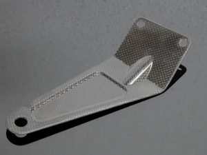 Exhaust Stay, Carbon, ZXR400L