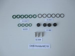 Carb Service Kit B, 23 pieces, Honda CBR250R MC14, MC17 & MC19