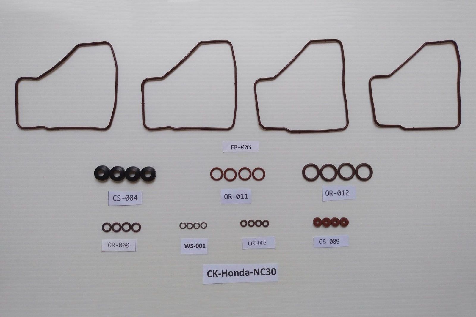 Carb Service Kit, 32 pieces, Honda VFR400R NC30