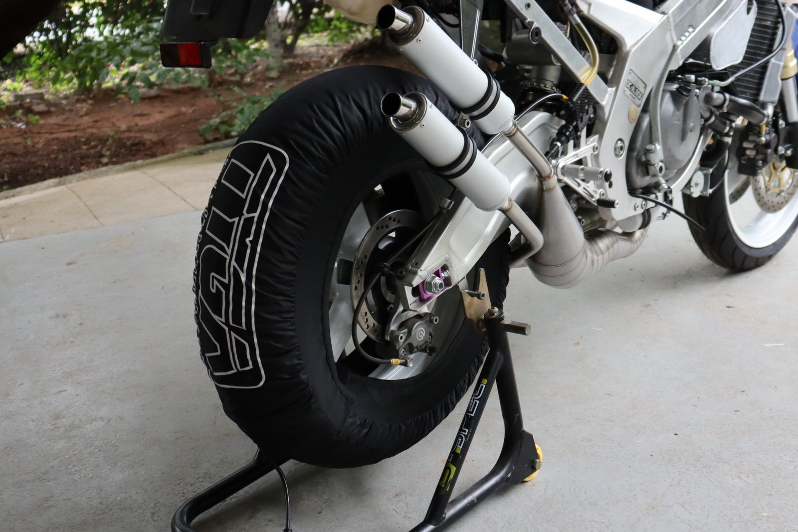 Tyre Warmers, Superbike, Black