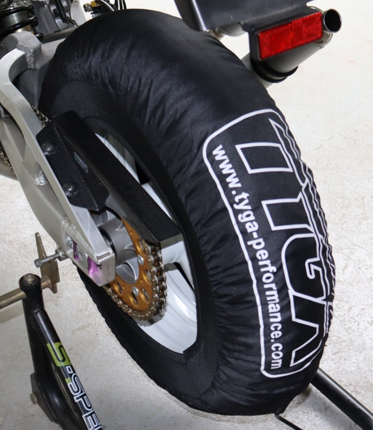 Tyre Warmers, Superbike, Black - Image 6