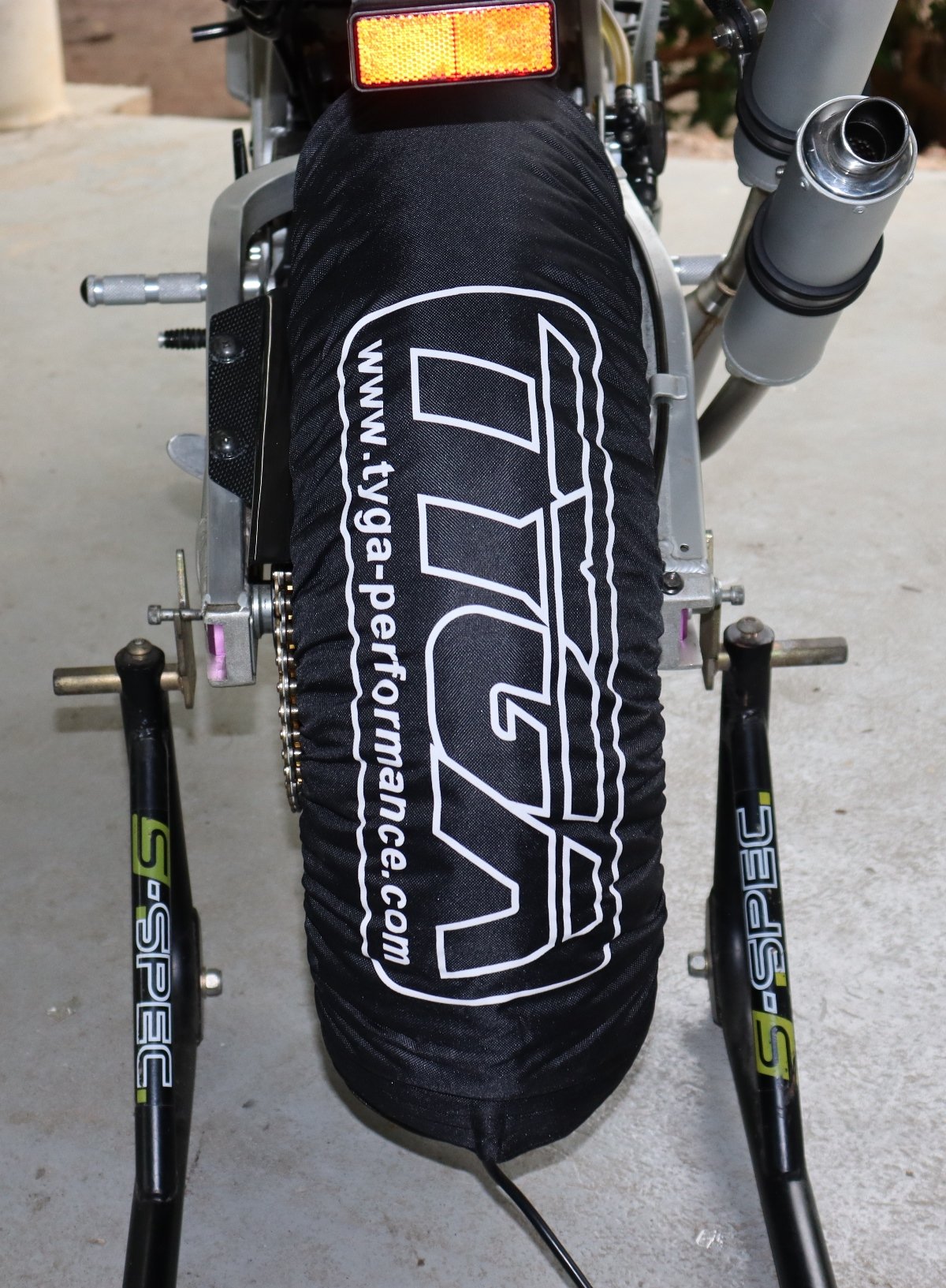 Tyre Warmers, Superbike, Black - Image 7