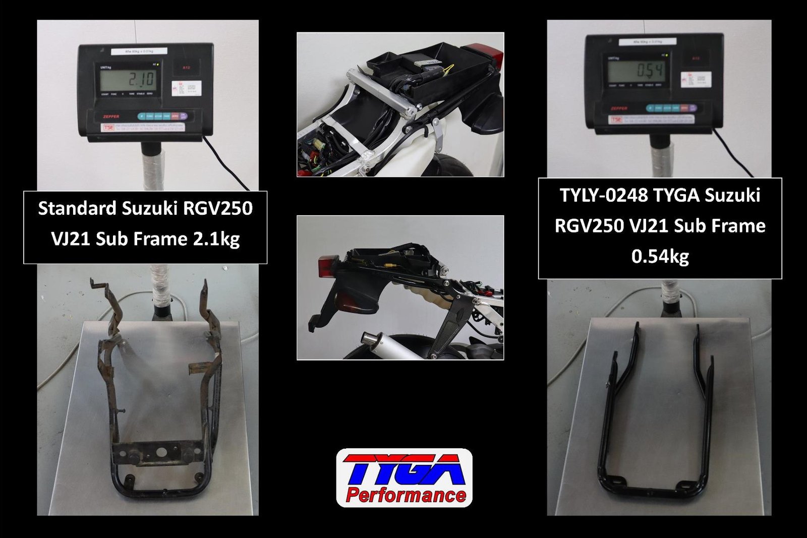 Subframe, Aluminium, RGV250 VJ21, Assy - Image 8