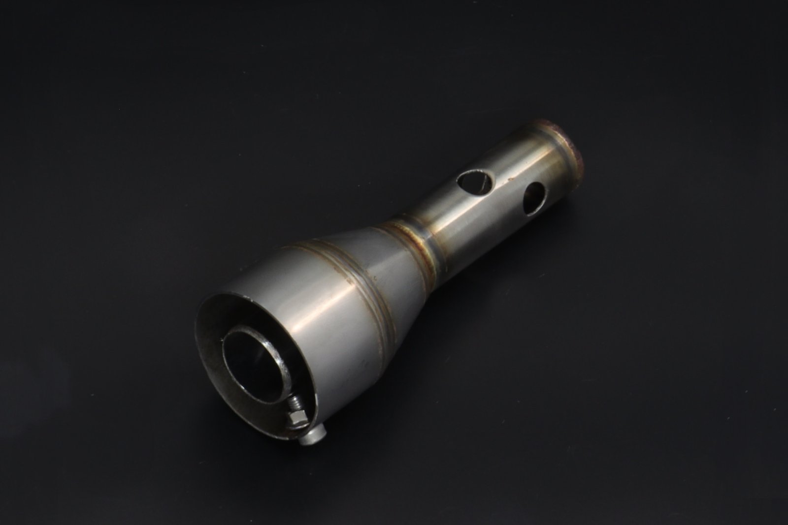 Decibel Killer, Silencer, Stainless, Moto Maggot, 49mm