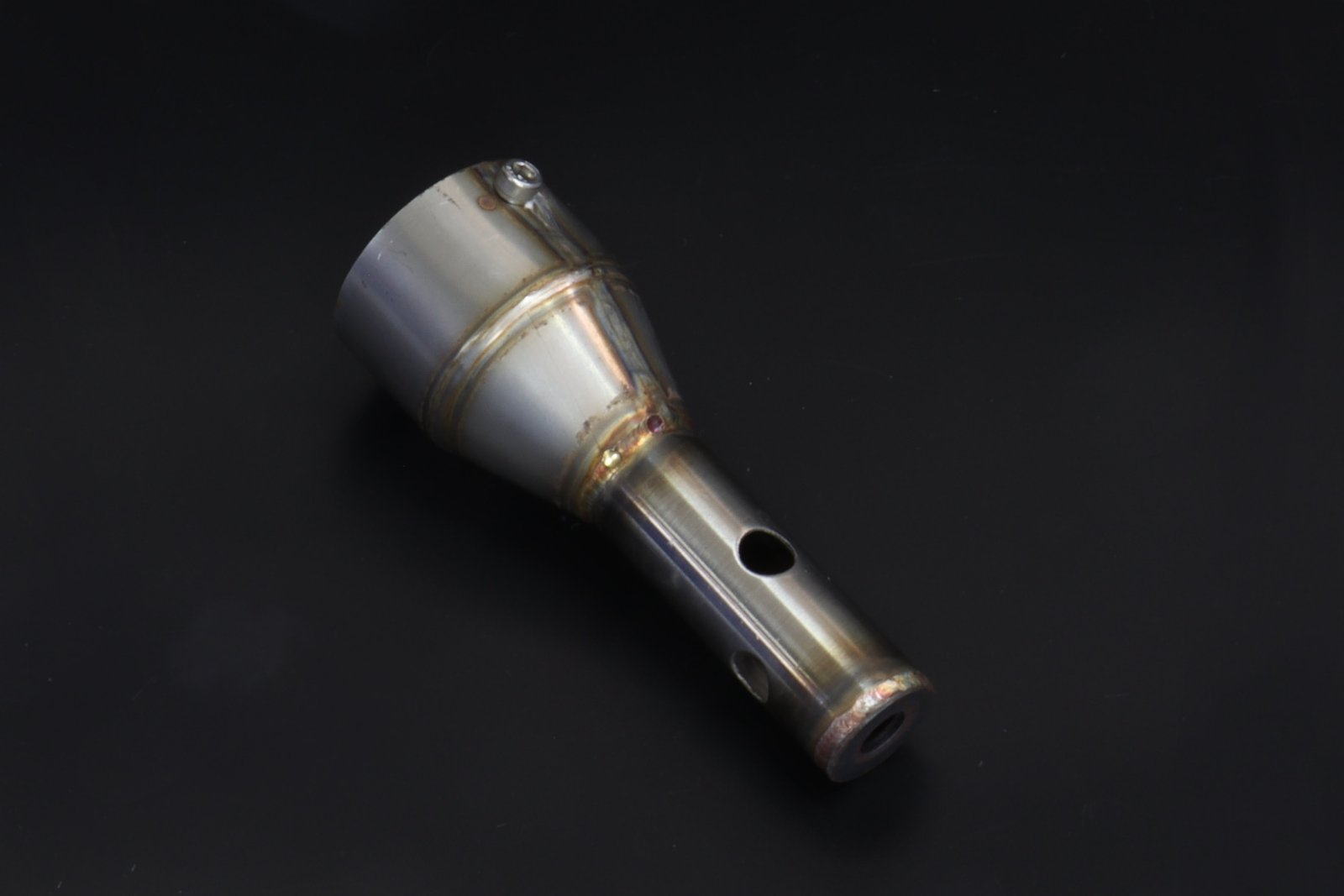 Decibel Killer, Silencer, Stainless, Moto Maggot, 49mm - Image 3