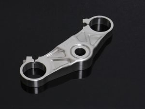 Top Triple Clamp, CNC Silver, Aprilia RS250