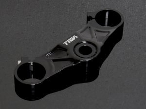 Top Triple Clamp, CNC Black, Aprilia RS250