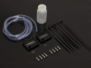 Exhaust Valve Covers (pair), RGV250/Aprilia RS250 (Black)