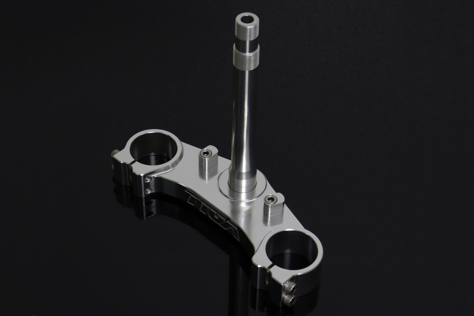 Lower Triple Clamp, CNC Silver, RGV250 VJ22