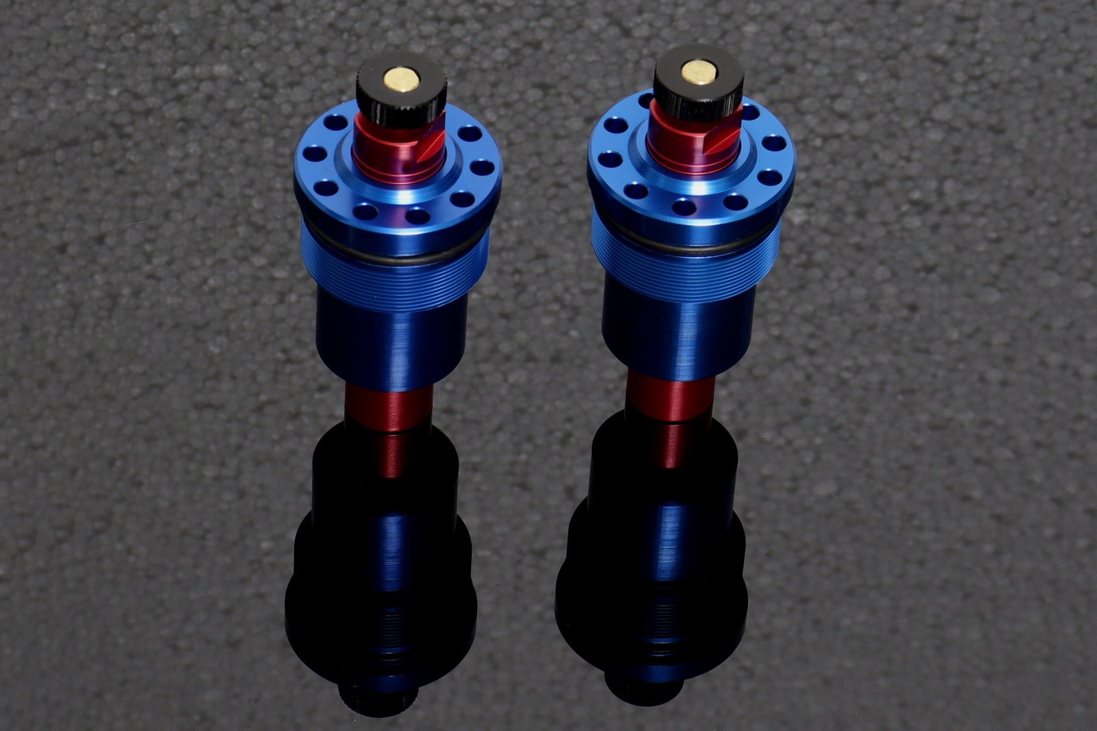 Fork Caps, Blue/Red, Full adjustment - Image 2