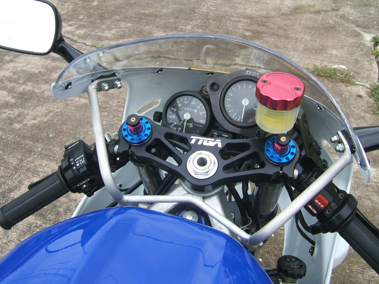 Fork Caps, Blue/Red, Full adjustment - Image 4
