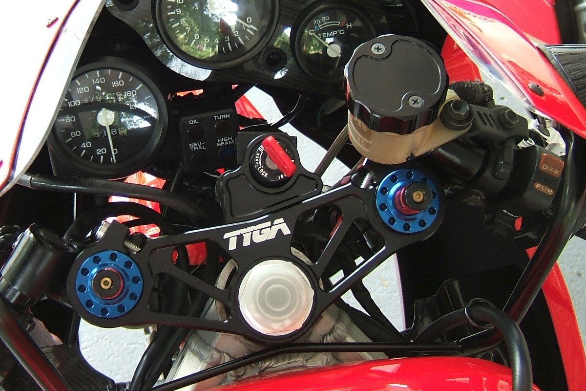 Fork Caps, Blue/Red, Full adjustment - Image 6