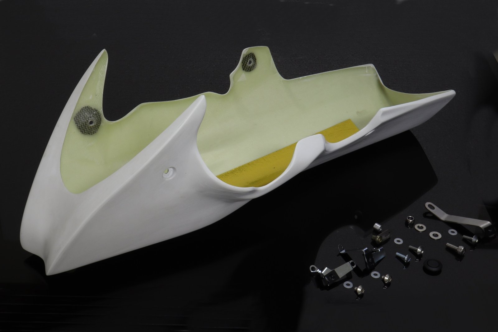 Belly Pan, Race/Street, GRP, painted, WSS300 Style Belly Pan, KTM 250/390 Duke