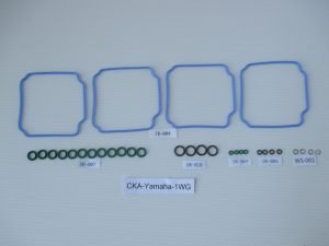 Carb Service Kit A, 32 pieces, Yamaha FZR400 1WG