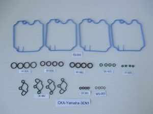 Carb Service Kit A, 36 pieces, Yamaha FZR400R 3EN1 and 3EN2