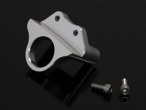 Ignition Switch Holder, CNC Silver, Suzuki SV650