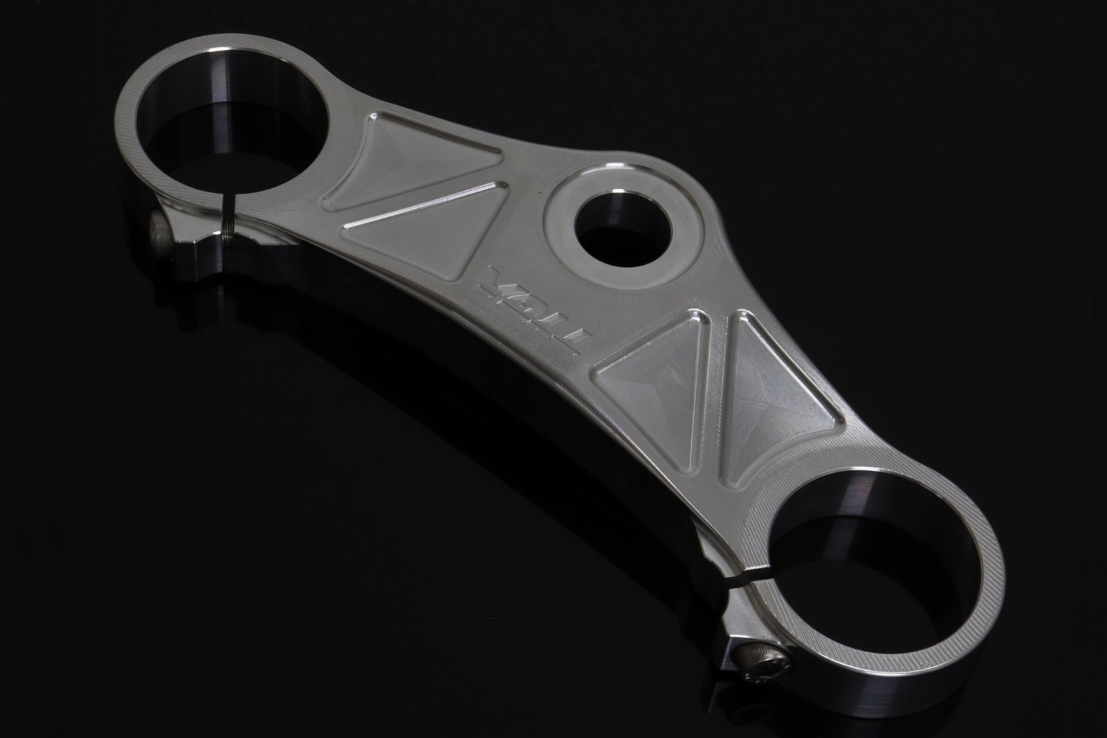 3D Upper Triple, Silver, Honda type - Image 2