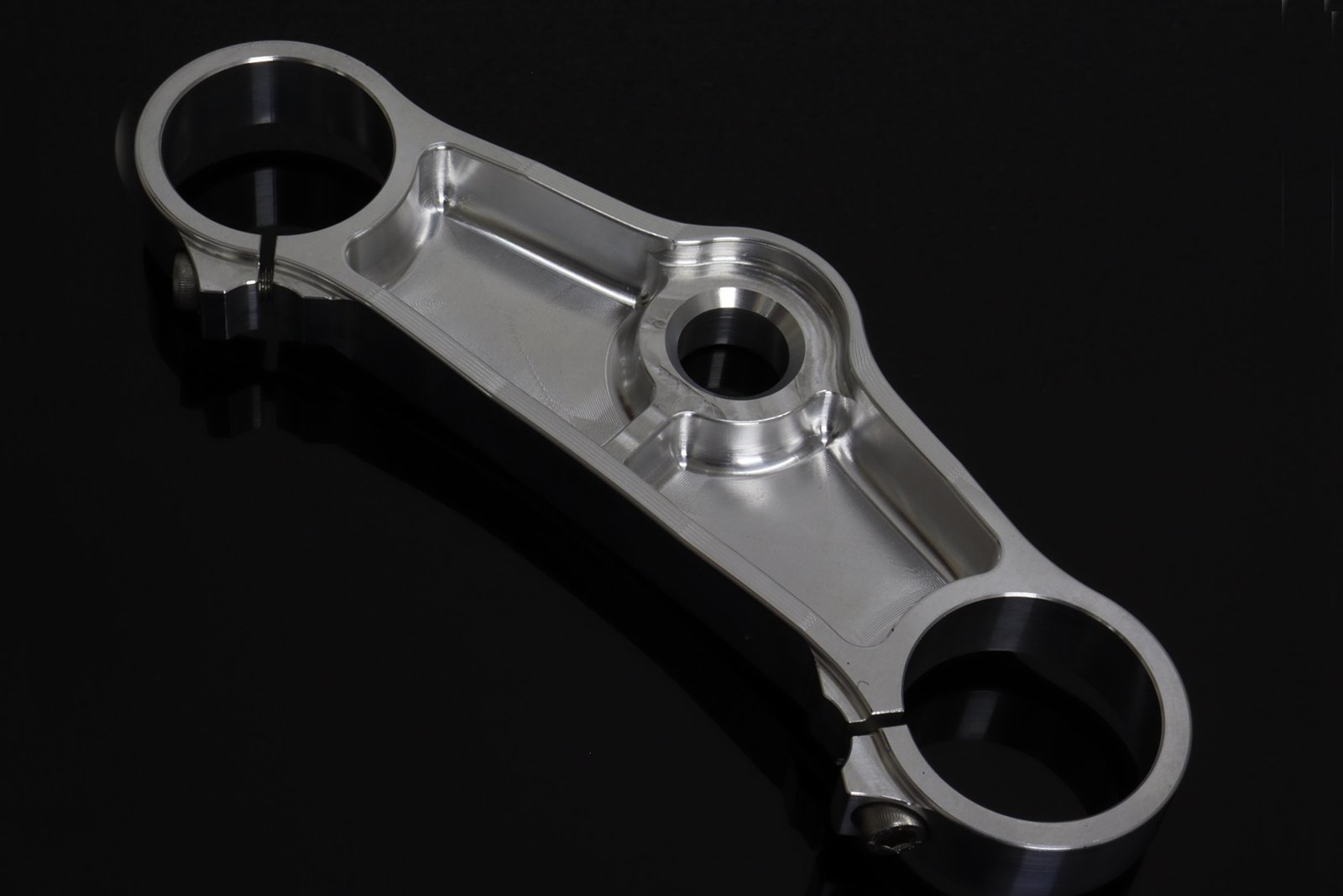 3D Upper Triple, Silver, Honda type - Image 3