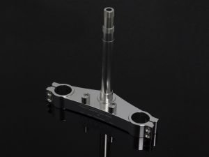 Lower Triple Clamp, CNC Silver, Suzuki SV650