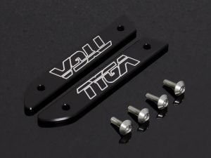 Set, Mirror Blanking Plates, L&R, CNC Black, KTM RC Series