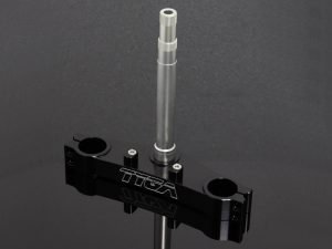 Lower Triple Clamp, CNC Black, Suzuki SV650