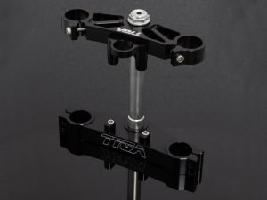 Triple Clamp Set, CNC Black, Suzuki SV650
