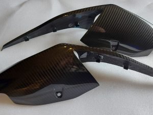 BMW S1000RR 2019 - carbon seat unit sides left and right