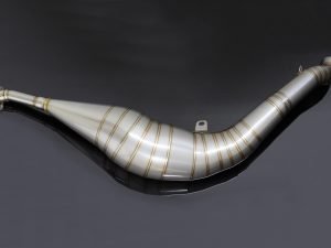 Exhaust Chamber, Right, Side By Side Type, Stainless Steel, RGV250 VJ23