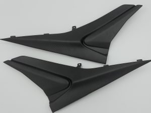Aprilia RS660 and RS660 Tuono carbon under seat panels