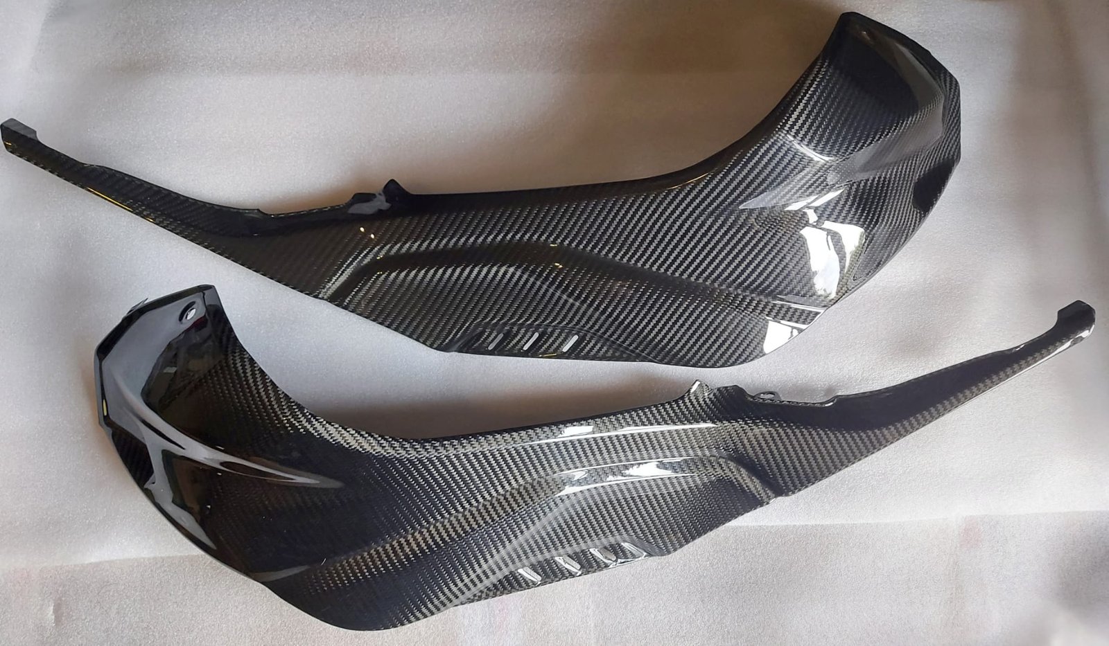 BMW S1000RR 2019 carbon full under seat panels - Image 2